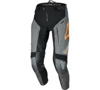 Macna Chameleon-1 Pantalones de motocross, negro-gris-naranja, tamaño M para Hombres