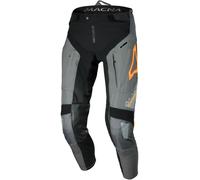 Macna Chameleon 1, pantalones textiles S male Negro/Gris/Naranja