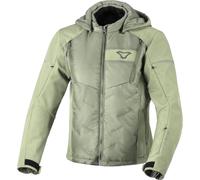 Macna Cocoon 2.0 Chaqueta impermeable para motocicletas, beige, tamaño XL para Mujer