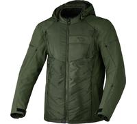 Macna Cocoon 2.0 Chaqueta Textil de Motocicleta Impermeable, verde, tamaño 2XL para Hombres