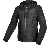 Macna Cocoon chaqueta textil impermeable para motocicletas, negro, tamaño S