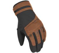 Macna Dim RTX Guantes de motocicleta impermeables, negro-marrón, tamaño XL para Hombres