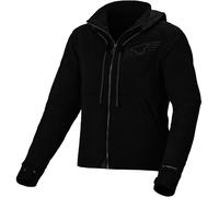 Macna District Chaqueta textil de moto para mujer, negro, Talla M