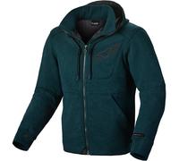 Macna District Motorrad Textiljacke, Azul/Verde, Talla XL