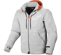 Macna District Motorrad Textiljacke, Gris claro, Talla M
