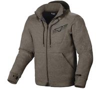 Macna District Motorrad Textiljacke, gris oscuro, Talla XL