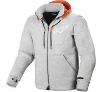 Macna District Motorrad Textiljacke, gris, tamaño XL