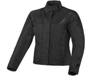 Macna Dromica impermeable Chaqueta textil de motocicleta para mujer, negro, Talla M