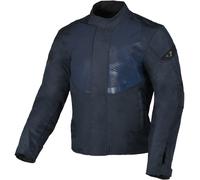 Macna Dromico chaqueta textil impermeable para motocicletas, azul oscuro, Talla XXL