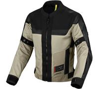 Macna Empire 2.0, chaqueta textil impermeable mujer L female Beige/Negro