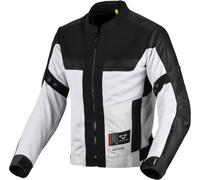 Macna Empire 2.0 Chaqueta textil impermeable para mujer, Gris claro/negro, Talla XS