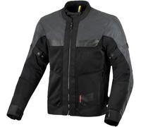 Macna Empire 2.0 NightEye Chaqueta textil de moto impermeable, negro, tamaño M para Hombres