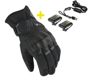 Macna Era 2.0 RTX Kit Guantes impermeables y calefactables para moto Winter Ladies + 7,4V / 2,2A pilas y cargador, Talla M