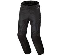 Macna Forge Pantalones textiles impermeables para motocicletas, negro, tamaño 2XL para Hombres