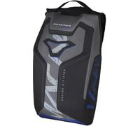 Macna Formance Mochila impermeable, negro/azul/blanco