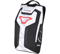 Macna Formance Mochila impermeable, Negro/Blanco/Rojo
