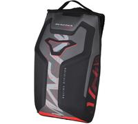 Macna Formance Mochila impermeable, negro/rojo/blanco