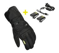 Macna Foton 2.0 RTX Kit de guantes de moto impermeables calefactables, negro, tamaño M para Hombres