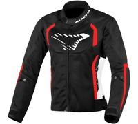 Macna Grisca, chaqueta textil mujer M female Negro/Blanco/Rojo