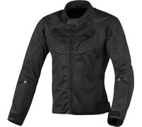 Macna Grisca Solid Chaqueta textil de moto para mujer, negro, tamaño M