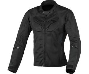 Macna Grisca Solid Chaqueta textil de moto para mujer, negro, tamaño M
