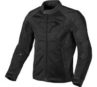 Macna Grisco Solid Chaqueta textil de moto, negro, Talla XXL