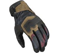 Macna Haros 2.0 Guantes de moto, negro-marrón, tamaño S para Hombres