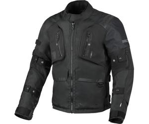 Macna Higera Solid chaqueta textil impermeable para motocicletas, negro, tamaño XL para Hombres