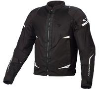 Macna Hurracage Chaqueta textil de moto, negro, tamaño M para Hombres