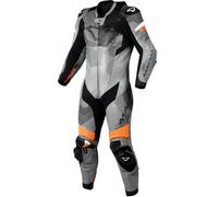Macna Ignite, traje de cuero 1ud. perforado 58 male Gris/Negro/Naranja