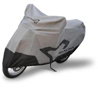 Macna Indoor Funda de motocicleta, gris/negro, Talla XL