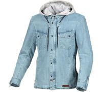 Macna Inland Chaqueta textil de moto, Azul claro, Talla XL