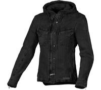 Macna Inland Chaqueta textil de moto para mujer, negro, Talla L