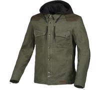Macna Inland Chaqueta textil para motocicleta, verde, tamaño XL