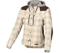Macna Inland Tartan, chaqueta/blusa textil mujer L female Beige/Marrón
