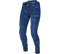 Macna Jenny Vaqueros de moto para mujer, azul, tamaño 28