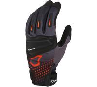 Macna Jugo Guantes de moto, negro/rojo, Talla S