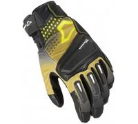 Macna Jugo Guantes de moto para mujer, amarillo, Talla XS