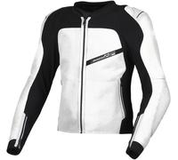 Macna Korus Chaqueta protectora, gris/negro, Talla 3XL