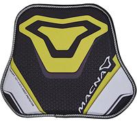 Macna Level 1 Protector de pecho, Negro/Blanco, Talla única