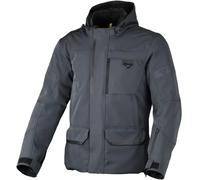 Macna Mondo 2.0 Chaqueta textil de moto impermeable, negro, Talla XL