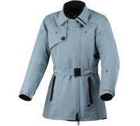 Macna Motique Chaqueta textil impermeable para mujer, Azul, Talla XL