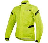 Macna Nemo Chaqueta impermeable para moto, amarillo, tamaño S para Hombres