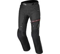 Macna Novac Pantalones textiles impermeables para motocicletas, negro-gris, tamaño M para Hombres