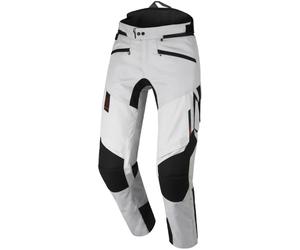 Macna Novado 2.0 NightEye Pantalones Textiles de Motocicleta Impermeables, negro-gris, tamaño M para Hombres