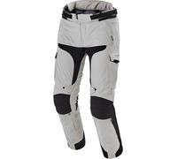 Macna Novado Pantalones textiles impermeables para motocicletas, gris, tamaño 3XL para Hombres
