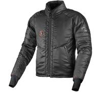 Macna Nucleo Chaqueta textil calefactada, negro, Talla XS