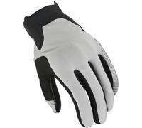 Macna Obtain Leather Guantes de moto, negro/gris, Talla XL