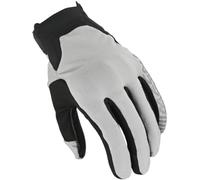Macna Obtain Leather Guantes de moto, negro-gris, tamaño S para Hombres