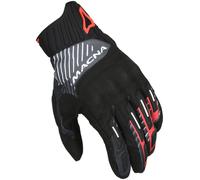 Macna Octar 2.0 Guantes de moto, negro/rojo, Talla 3XL